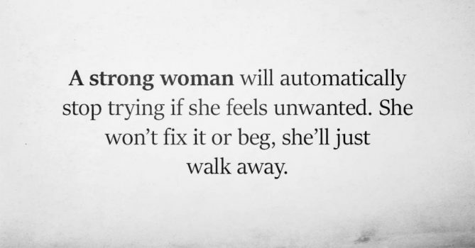 Pushing Her Away Only Showed Her How Strong She Really Is