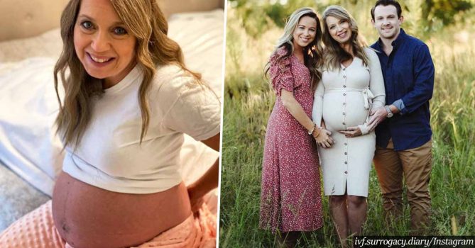 51-Year-Old Woman Pregnant With Her Grandchild Gives Birth To Her Daughter’s Baby