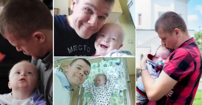 Dad Refused To Give His Newborn Son With Down Syndrome To Foster Care After His Wife Left The Two Of Them