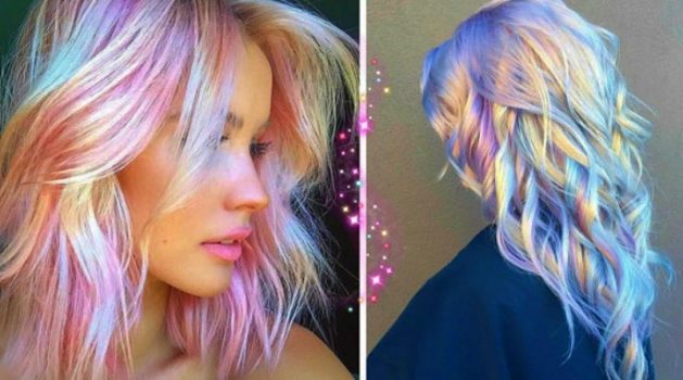 Holographic Hair Is The The Hottest (and most magical) Hair Trend Of 2020