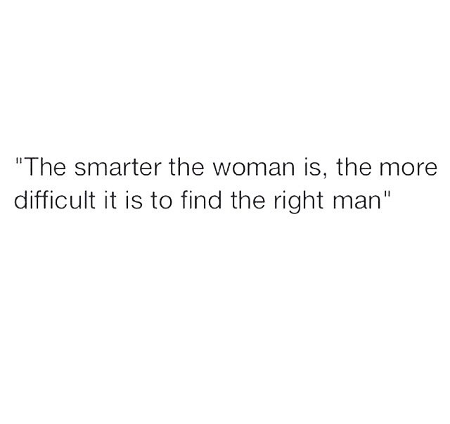 The Smarter The Woman, The More Difficult It Is To Find Love