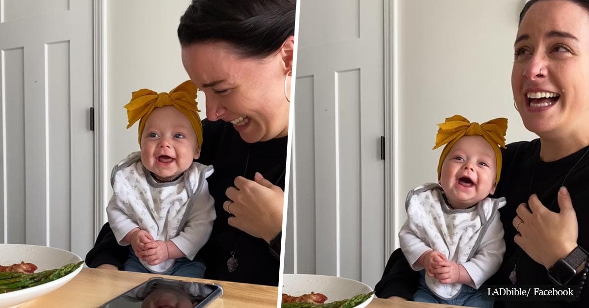 This Adorable Video Of A 4-Month-Old Baby Girl Laughing For The First Time Is Absolutely Addictive
