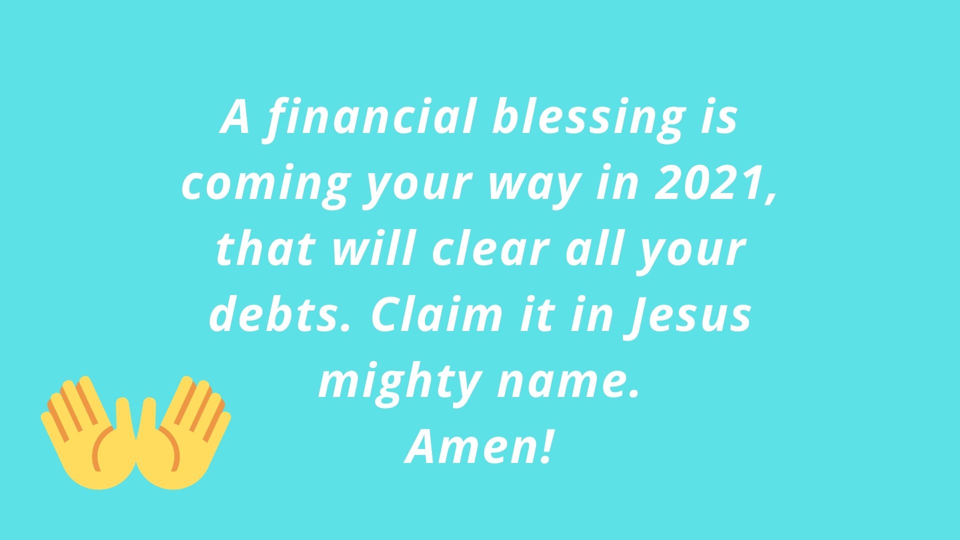 A Financial Blessing Is Coming Your Way