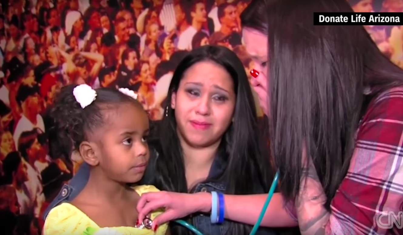Watch A Mother Hear Her Son’s Heartbeat After His Organ Donation Saves A Little Girl’s Life