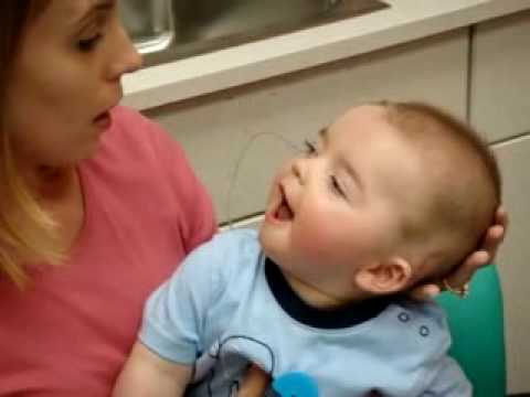 Heartwarming Video: 8 Month Old Deaf Baby’s Reaction To Hearing For The First Time