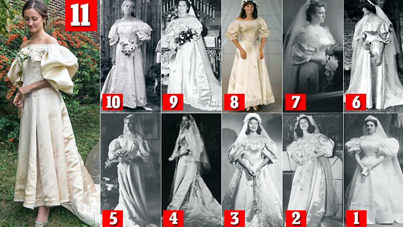 Bride Will Be The 11th Woman in Her Family to Wear 120-Year-Old Heirloom Wedding Dress