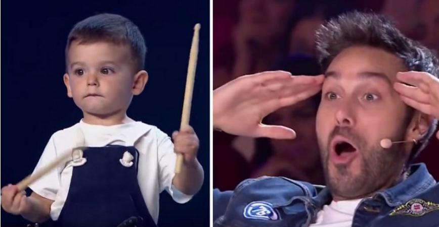 2 Years Old Boy Amazed The World With His Drums Performance (VIDEO)
