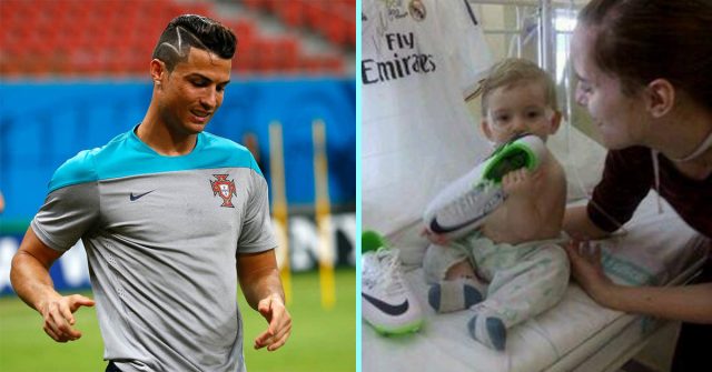 Parents Asked Ronaldo For Jersey To Sell For Child’s Lifesaving Operation; He Gave A Full Payment Of $83,000