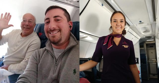 Loving Dad Books 6 Flights On Christmas To Spend Time With His Flight Attendant Daughter