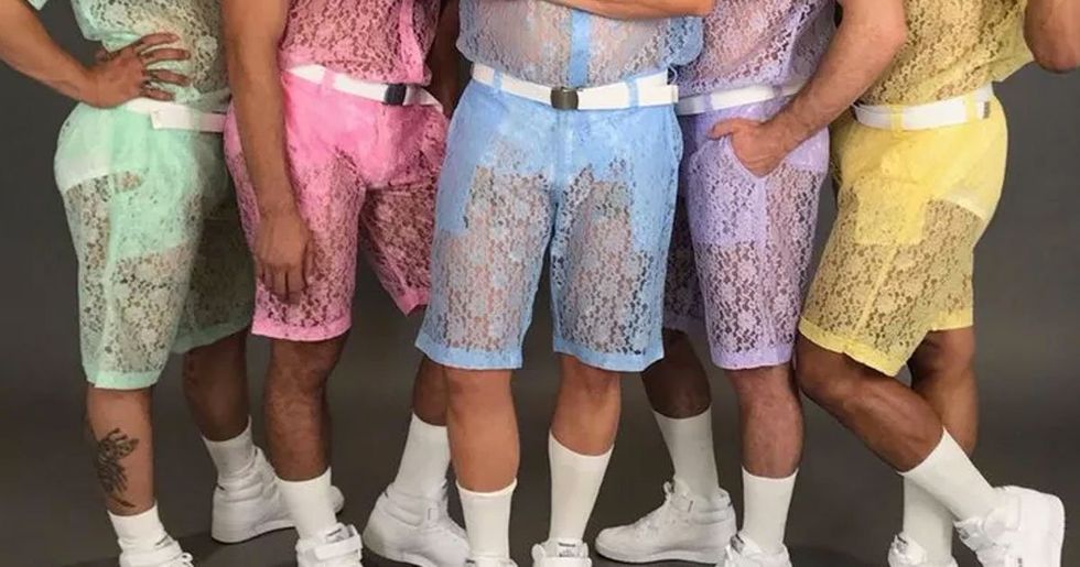 Lace Shorts Are Here for Men This Summer