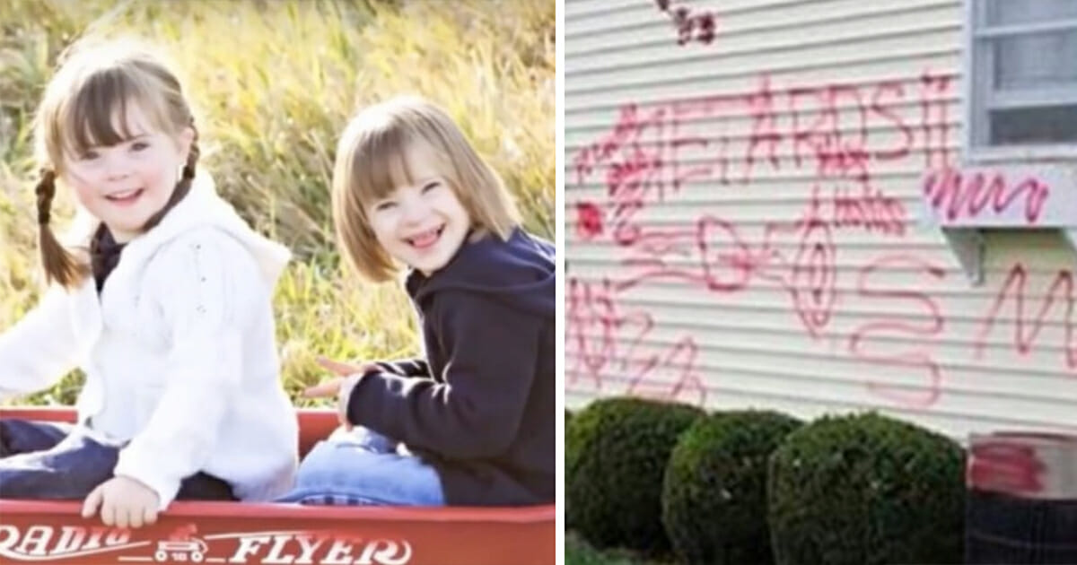 Home Vandalized By Neighbor After Owners Adopted Children With Down Syndrome