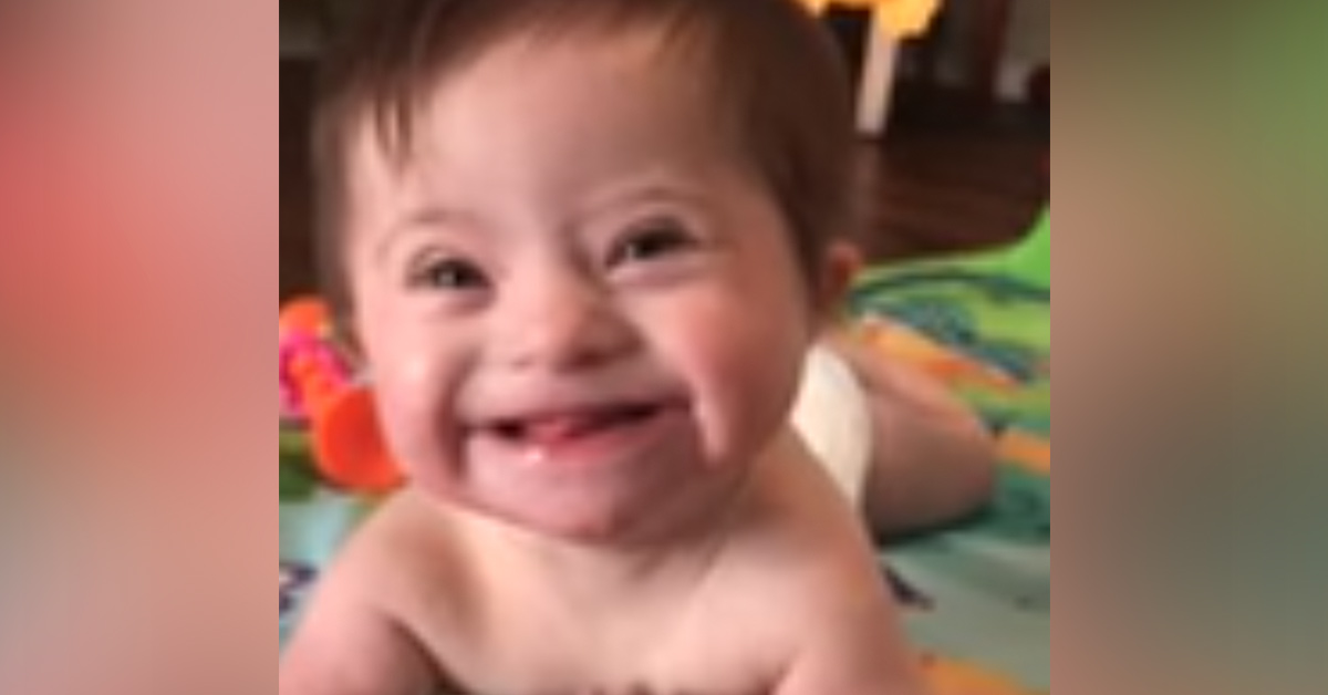 The Heartwarming Video of a Baby with Down Syndrome has Taken the Internet by Storm