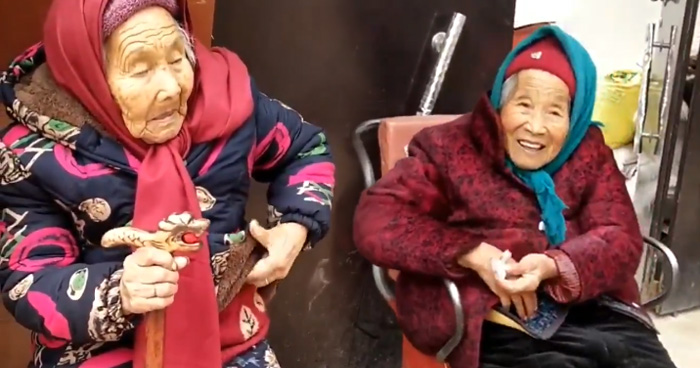 Viral Video: 107-year-old Mother Gives Candy To 87-year-old Daughter