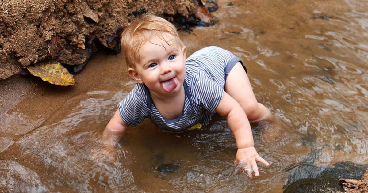 Mother Lets Her 8-MO Baby Eat Dirt And Sand To ‘Build His Immune System,’ Faces Massive Outrage
