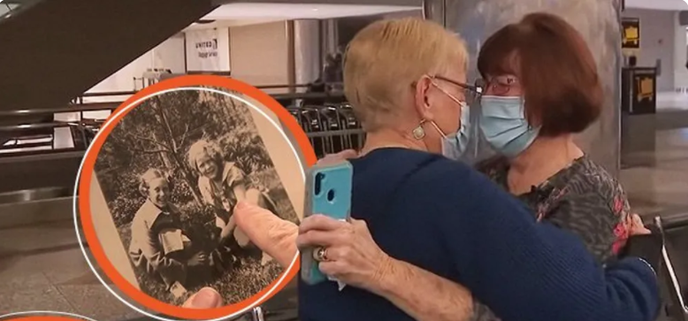 Sisters Who Found Out about Each Other Two Years Ago Meet for the First Time after 73 Years