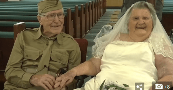 Couple Shares Secret to Marriage on 75th Anniversary at Wedding They Never Got in 1946