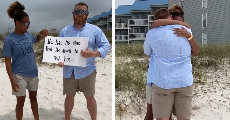 Teen Surprises Foster Dad On His Birthday “Will You Adopt Me?”, Making Everyone Cry