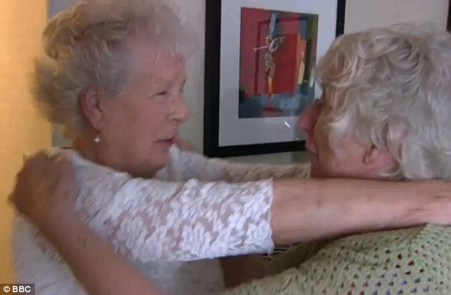 78 Years after Being Separated as Babies, Twin Sisters Reunite Emotionally