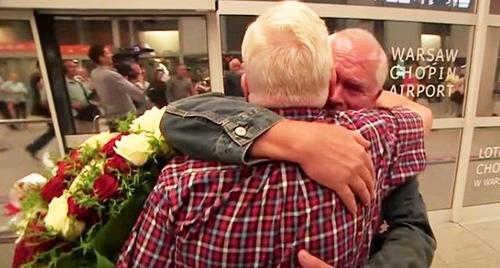 Touching Moment Twin Brothers Meet For The First Time Nearly 70 Years After Being Separated At Birth
