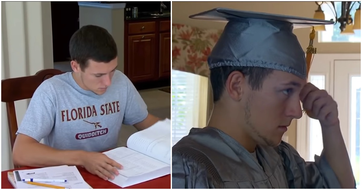 Teen Who Spent 12 Years Homeless Graduates Top Of His Class ‘Because I Have Everything To Lose’