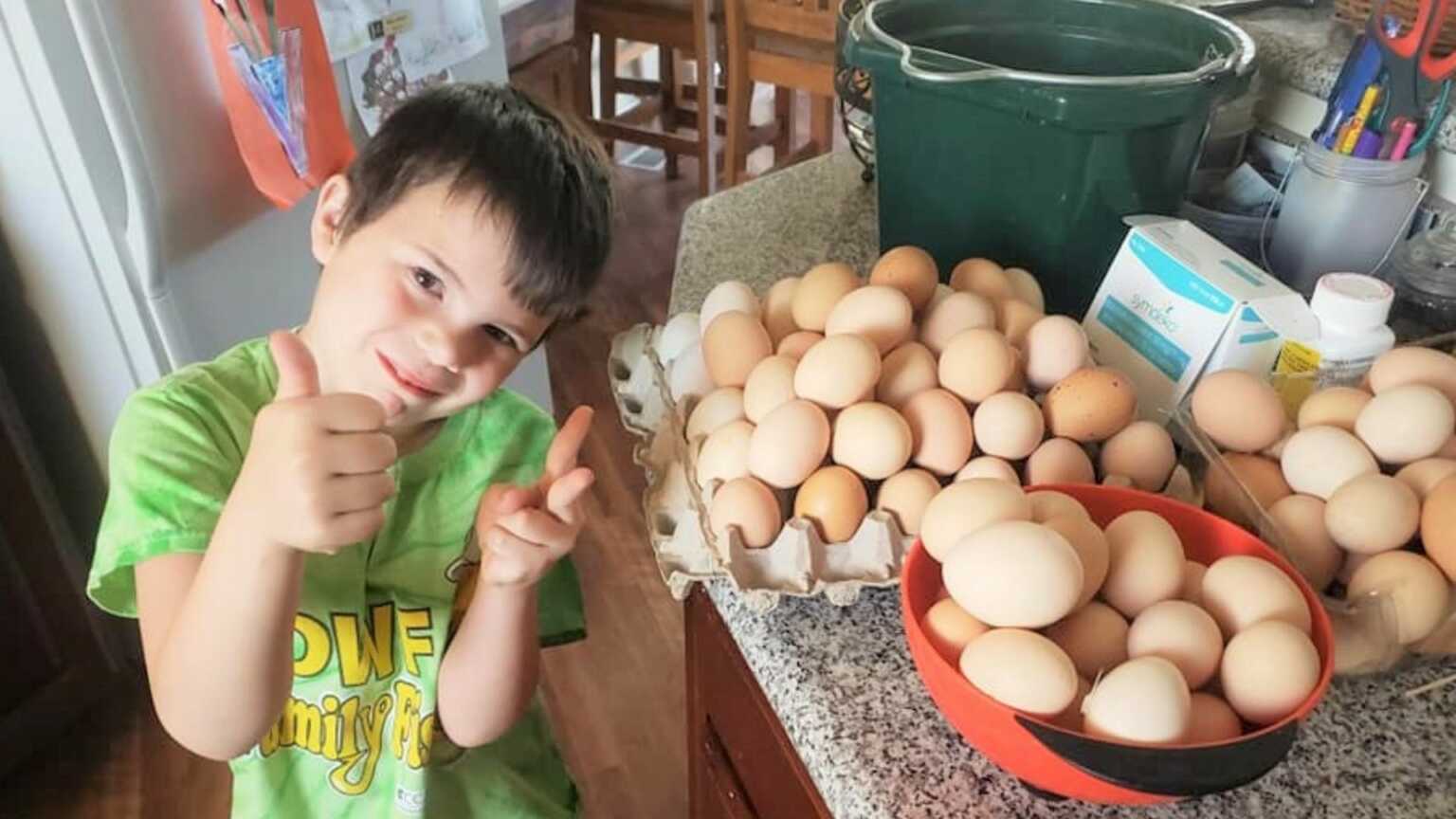 Young Boy Donates $2,400 From Egg Earnings And Fundraising To Toys For Tots