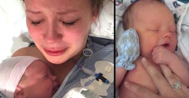 Birth Mom Records Heartfelt Message And Gives Up Her Newborn Son For Adoption After His Dad Breathed His Last