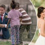 Groom Disappears During Wedding Photography Shoot When Bride Sees Him Rescuing Child After He Falls Into Pond