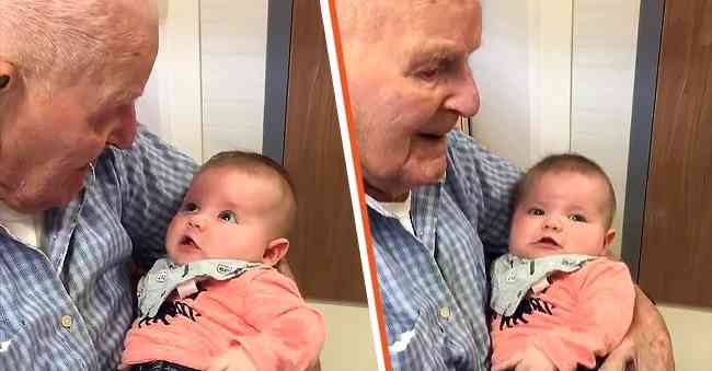 108-Year-Old Man Met His Namesake Grandson “You Don’t Know What This Means to Me”