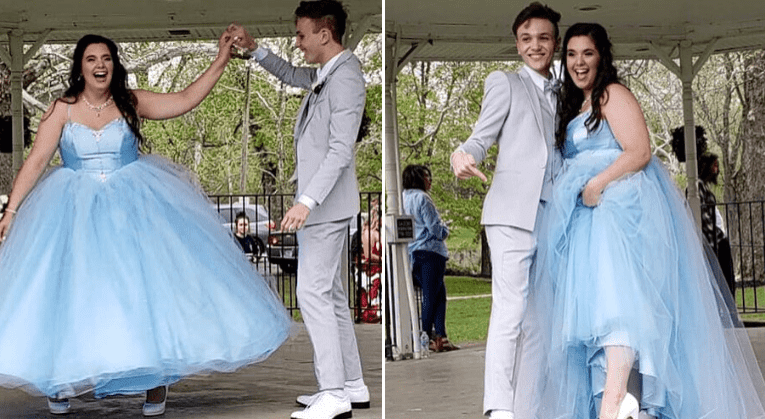 High School Boy Learned to Sew Because His Prom Date Couldn’t Afford Her Dream Dress | He Made Her Gown From Scratch!