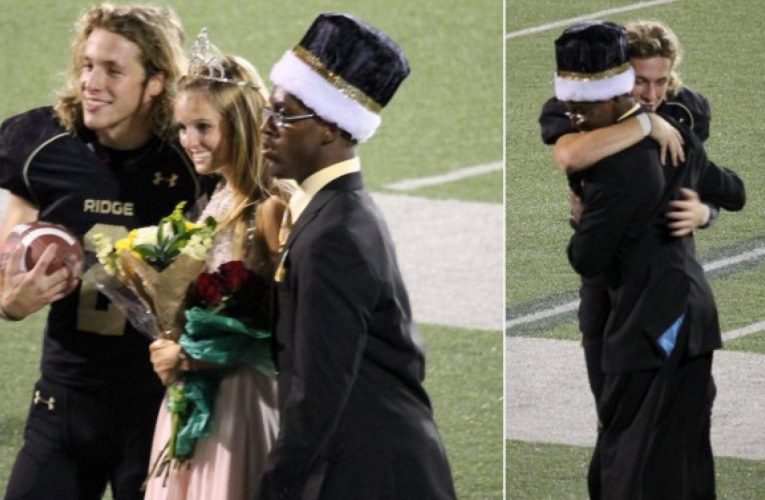 High School Homecoming King Gives Crown to Friend with Cerebral Palsy