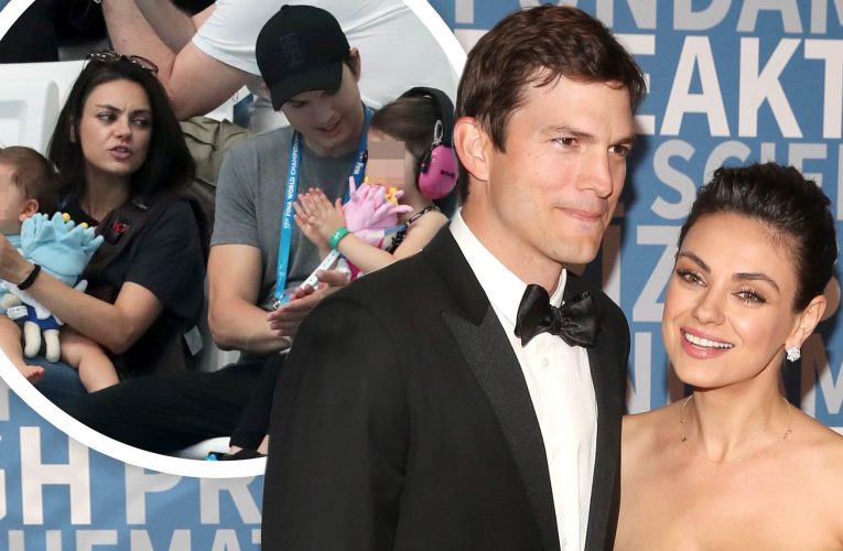 “Are You Bathing Them For The 4th Time This Week? You Will Melt Them!”- Ashton Kutcher And Mila Kunis Respond To Criticism Of Child Hygiene