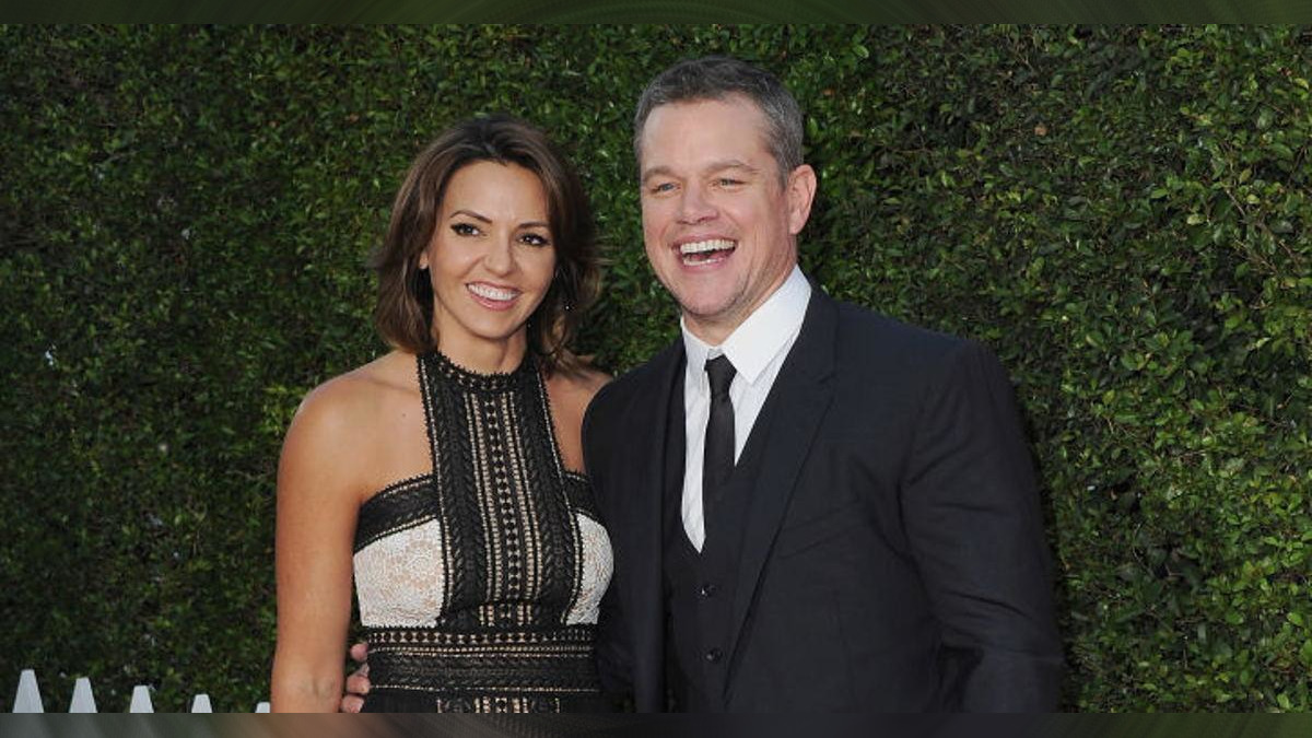 Matt Damon Reveals He ‘Hit The Jackpot’ When He Met The Bartender And Single Mom Who Became His Wife