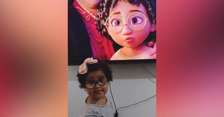 ‘It’s Me, Mommy! It’s Me!’: 2-year-old Encanto Look-alike Cannot Contain Her Excitement