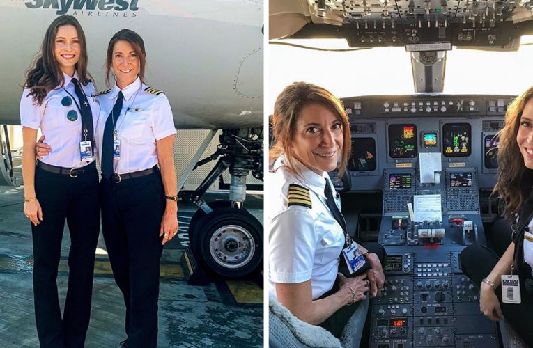 Mother-daughter Duo Becomes First To Pilot A Commercial Plane Together & Creates History