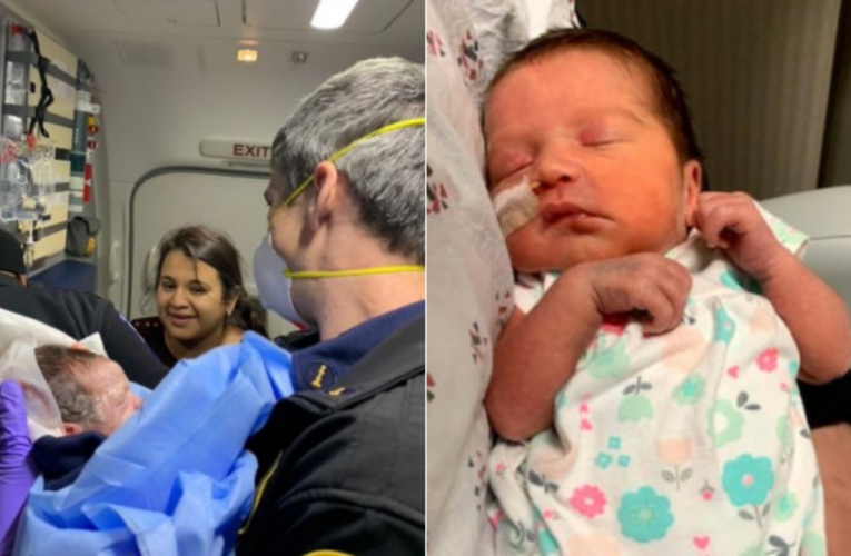 Mum Gives Birth To Her First Child On A Delta Airlines Flight From Mexico To Us