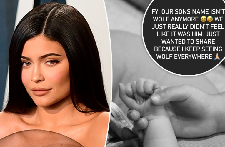 Kylie Jenner Celebrates Son’s Birth With New Video And Reveals His Name Isn’t Wolf Anymore