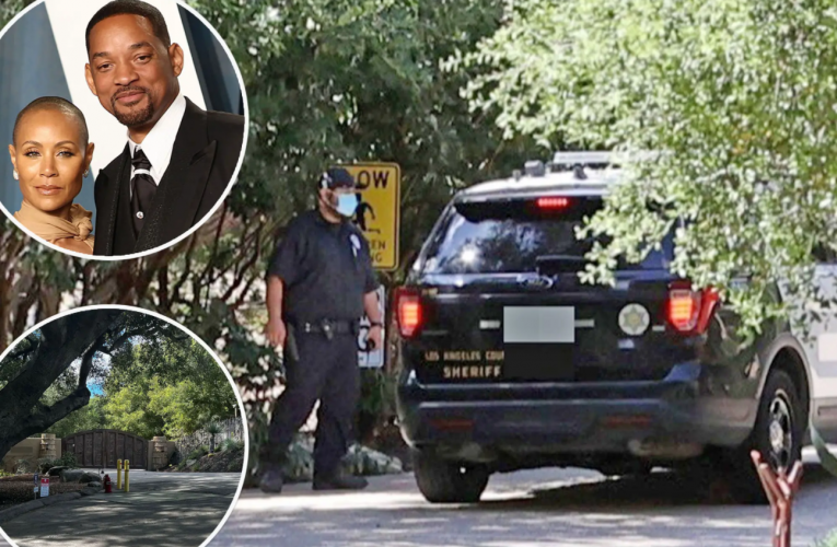 Sheriffs Visit Will Smith’s Home After Star Slaps Chris Rock