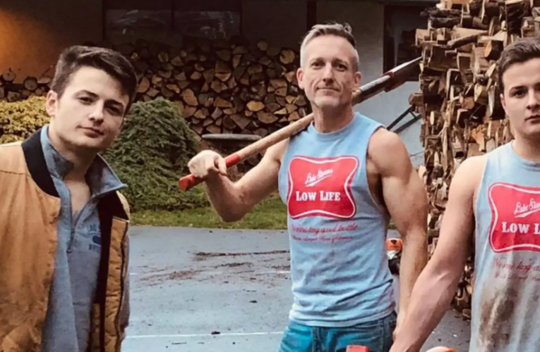 Dad And Twin Sons Cut Enough Firewood For 80 Trucks – Give It All Away To People In Need