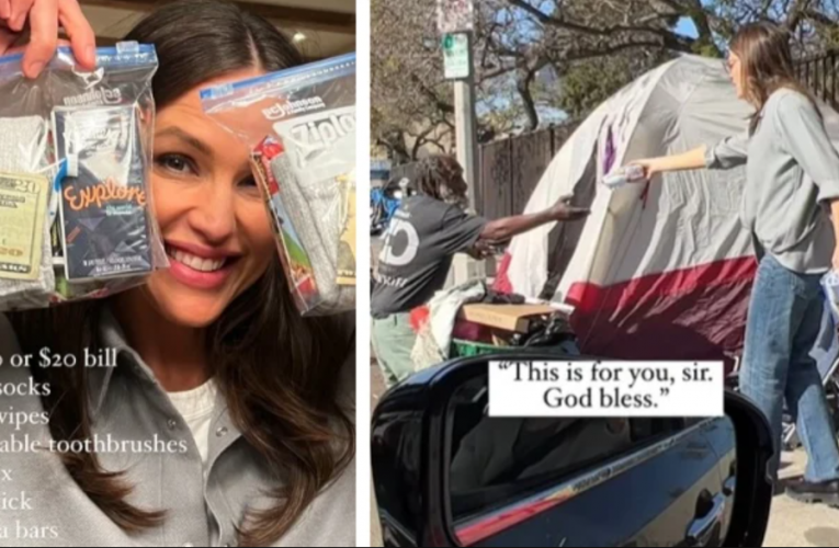 Jennifer Garner Shows How a Simple Ziploc Bag Can Be Used to Help the Homeless and Spread Kindness