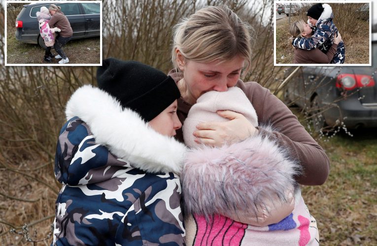 Heroic Stranger Helped Two Ukrainian Kids Travel Safely To The Border To Reunite With Their Mom