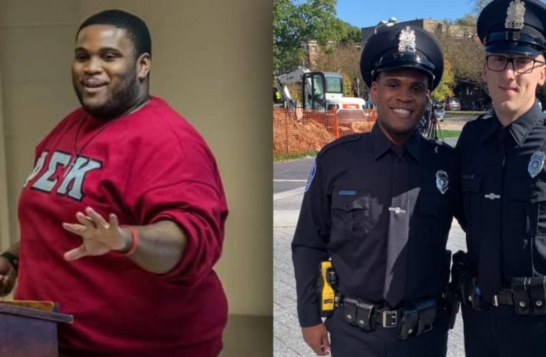Man Loses Almost 200 Pounds So That He Can Become A Police Officer, Wows Everyone With His Journey