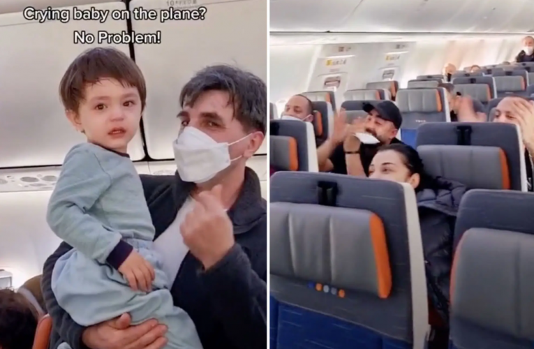Doo-doo-doo-doo-don’t Cry! Heartwarming Moment Plane Passengers Sing Baby Shark To Comfort Upset Boy On Six-hour Flight From Dubai