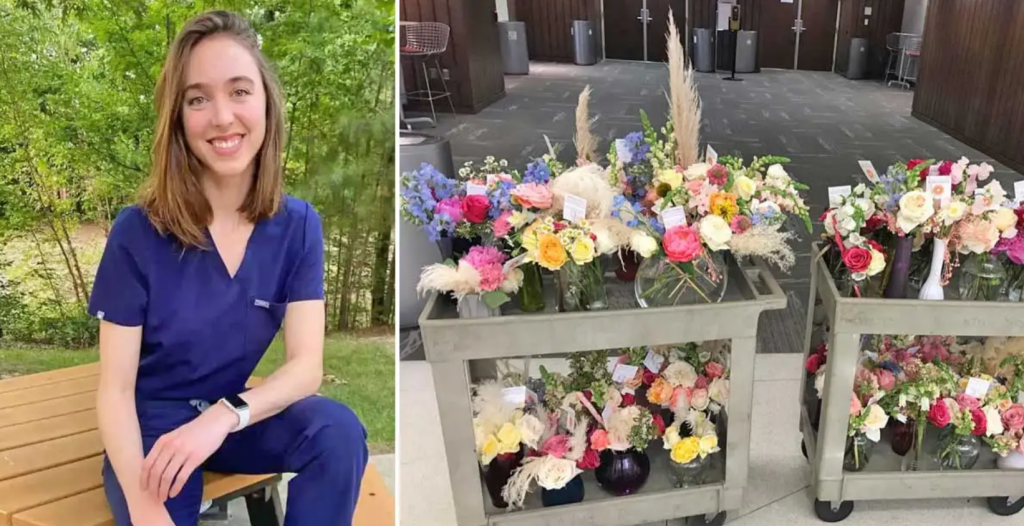 This Doctor Rescues Wedding Flowers And Repurposes Them Into Bouquets