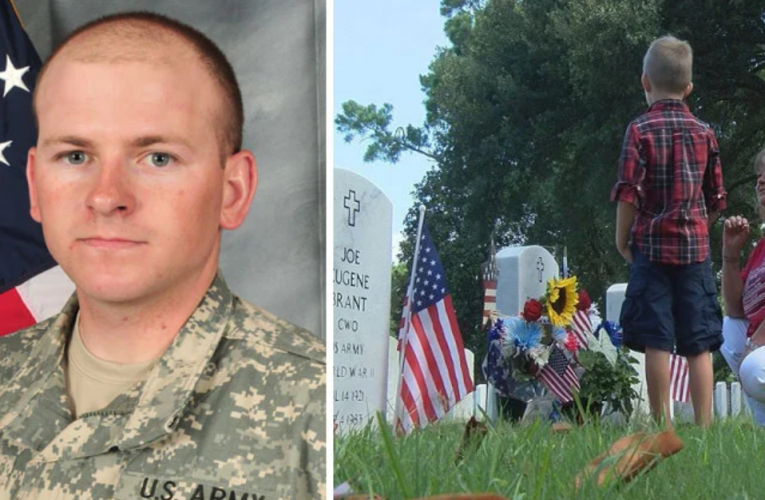 Stranger Keeps Secretly Visiting Soldier’s Grave, When Mom Finds Out ‘Why’ She Tracks Him Down