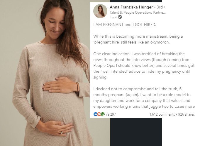 ‘I AM PREGNANT and I GOT HIRED’: Mom’s LinkedIn Post Goes Viral