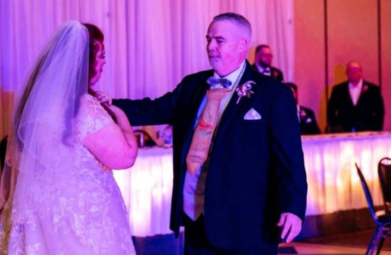 Dad Surprises Daughter With Art Craft Tie She Made At Age 5 To Wedding