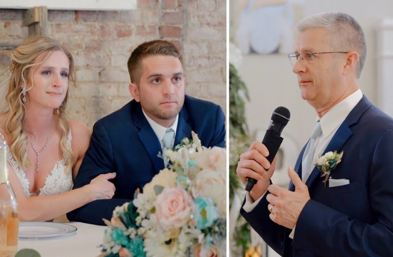 Beautiful Father Of The Bride Speech At Reception Is So Emotional It Went Viral