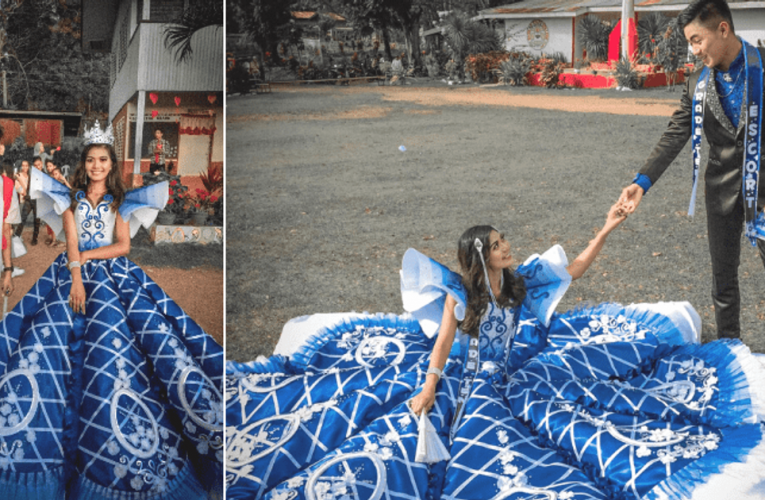 Brother Designs, Hand Sews Dress For Sister’s Prom When Family Can’t Afford To Buy One