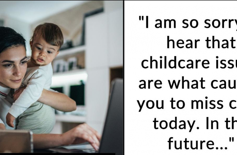 Single Mom Has To Skip Class Because Childcare Fell Through – Professor Offers To Help