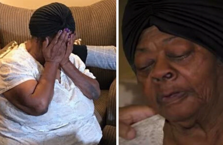 Struggling 72-Year-Old Raising 6 Children Alone Breaks Down When She Finds Touching Surprise At Her Door